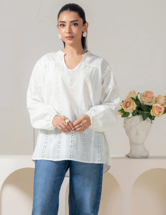 Cotton Lawn /White shirt