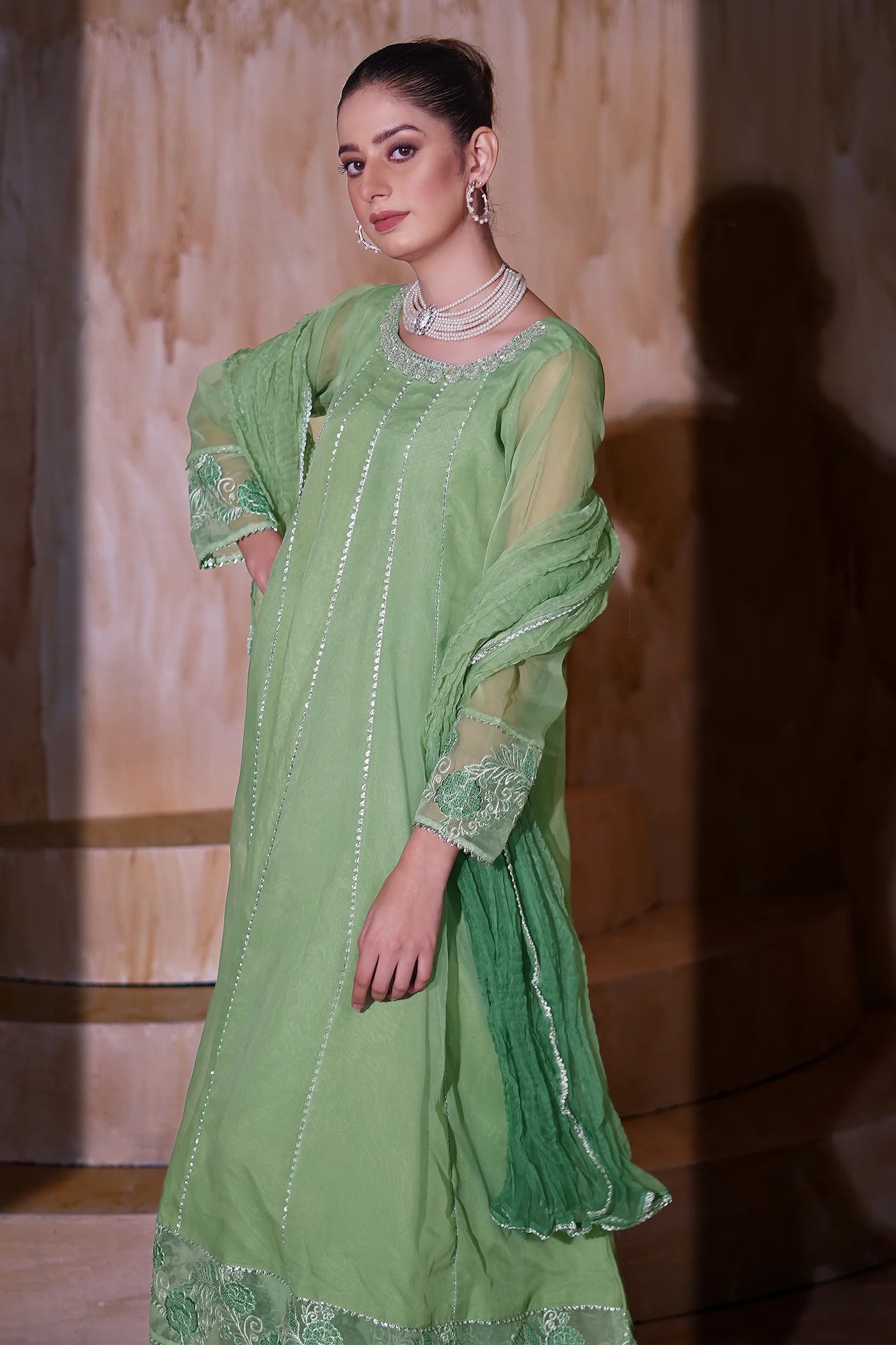 Light Green Maxi / 3pc