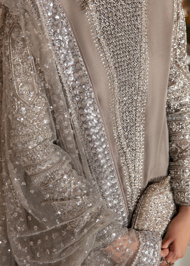 Raw Silk/ Grey Color / 3 pc suit