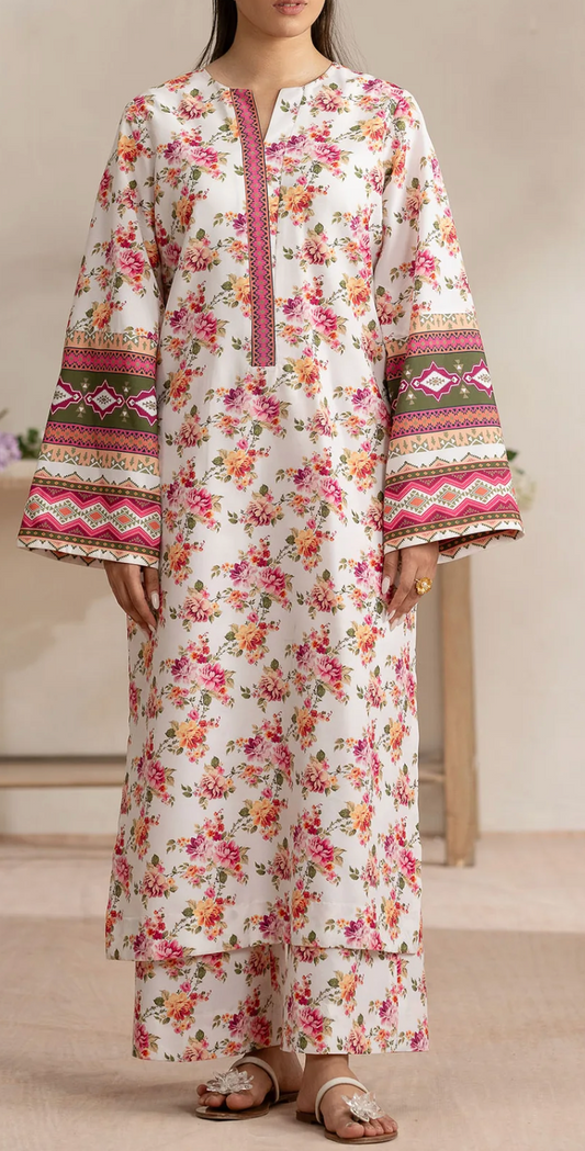Floral Pink printed Co-ord set